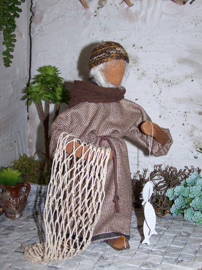 Der alte Fischer - Biblische Erzählfiguren
