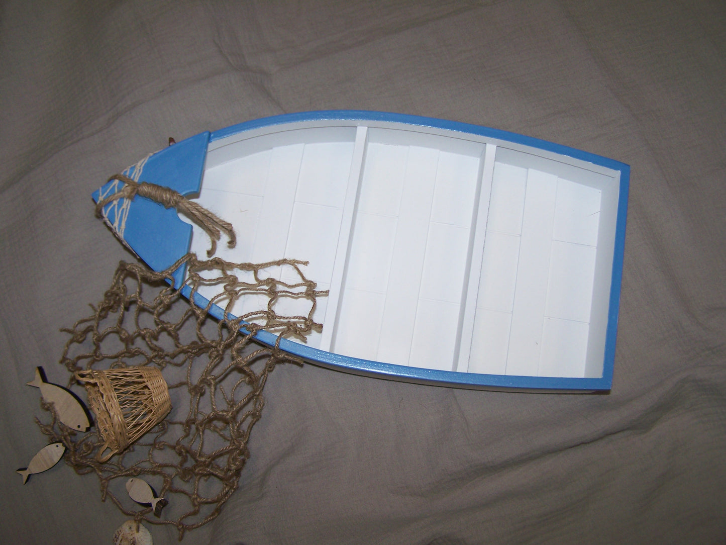Großes Fischerboot - Biblische Erzählfiguren