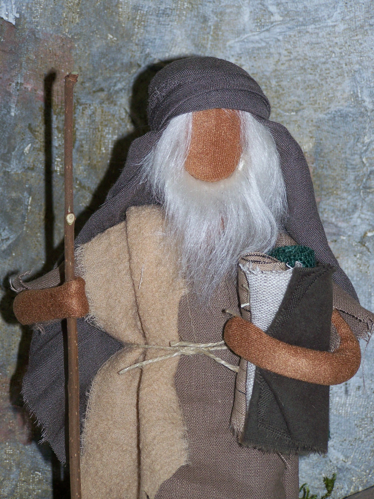 Bettler mit Stab - Biblische Erzählfiguren