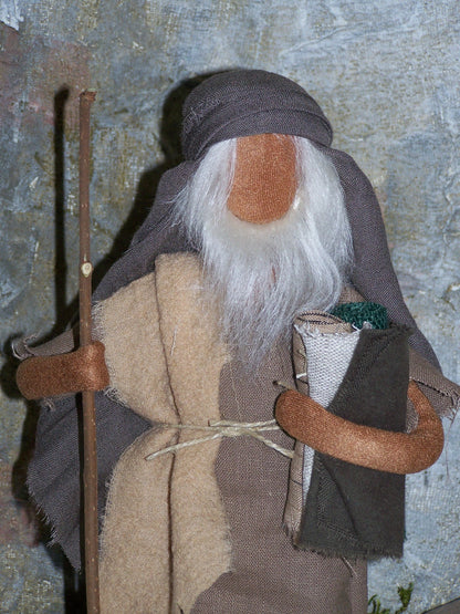 Bettler mit Stab - Biblische Erzählfiguren